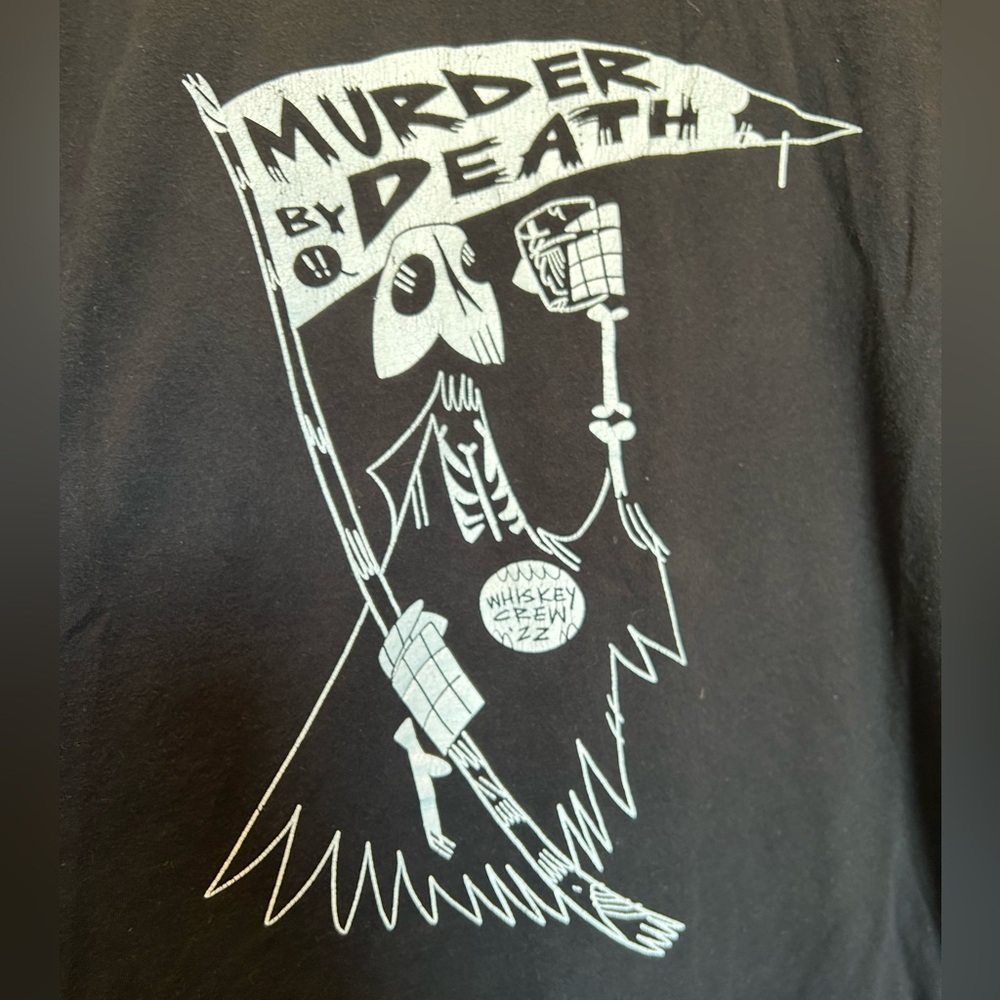 Murder by Death ban tee: Whiskey Crew 2022
